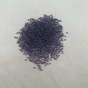 TOHO Seedbeads 11/0,  NR 774   Insid-Color Frosted Crystal/Grape
