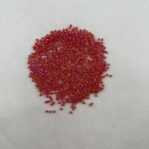 TOHO Seedbeads 11/0,  NR  805  Orange Transparent Irislyster