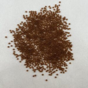TOHO Seedbeads 11/0, NR 854F  Brun Transparent Frost