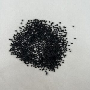 TOHO Seedbeads 11/0,NR 861F  Svart Transparent Frost