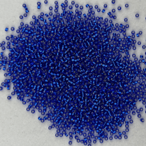 TOHO Seedbeads 15/0,  NR 28  SILVER LINED COBALT CA 10 GRAM