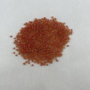 TOHO Seedbeads 9/0, Korall Röd Crystal Colour   822B