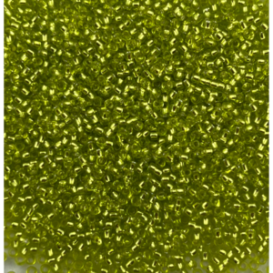 TOHO Seedbeads 15/0, NR 24  Grön Silver Line CA 10 GRAM