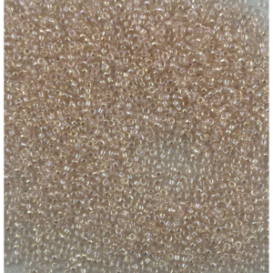 TOHO Seedbeads 15/0, NR 413 Ljus Rosa Transparent Irislyster CA 10 GRAM
