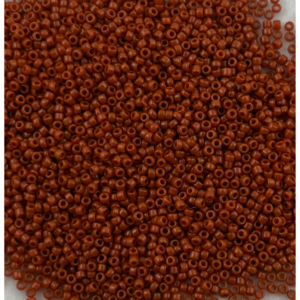 TOHO Seedbeads 15/0, NR 46  Brun Opaque CA 10 GRAM