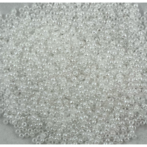 TOHO Seedbeads 15/0, 603  Vit Pärlemo CA 10 GRAM