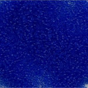 TOHO Seedbeads 15/0,  NR 942  Blå Transparent CA 10 GRAM