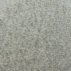 TOHO Seedbeads 9/0, Klar Tranparent Irislyster  NR 161