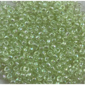 TOHO Seedbeads 9/0, Grön Transparent Irislyster  NR 173