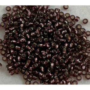 TOHO Seedbeads 9/0, Lila Silver Line  NR 26B