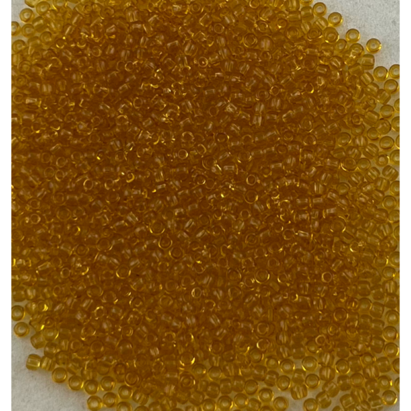 TOHO Seedbeads 9/0, Gyllen Transperant