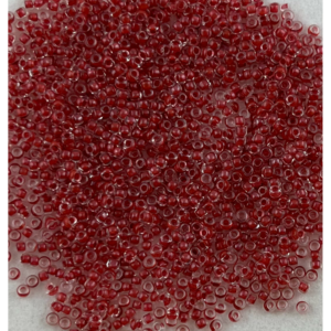 TOHO Seedbeads 9/0, Mörk Korall Röd Crystal Colour Line NR 544