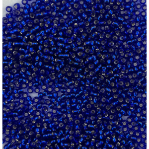 TOHO Seedbeads 9/0, Mörk Blå Silver Line  NR 68