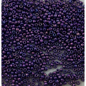 TOHO Seedbeads 9/0, Mörk Lila Metallic