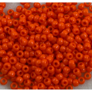 TOHO Seedbeads 9/0, Mörk Orange Opaque NR 85A