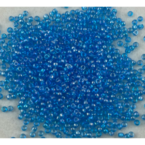 TOHO Seedbeads 11/0, Turkos Transparent Irislyster  NR 163