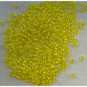 TOHO Seedbeads 11/0, NR 175  Gul Crystal Colour Line Iris