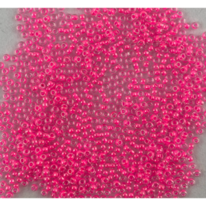 TOHO Seedbeads 11/0, 23  Neon Rosa Crystal Colour Line  NR 23