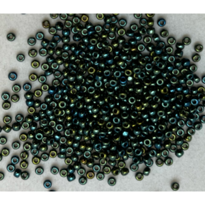 TOHO Seedbeads 11/0, Gold Lustered Olivine  NR 323