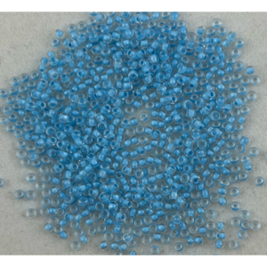 TOHO Seedbeads 11/0,  NR 538  Blå Crystal Colour Line