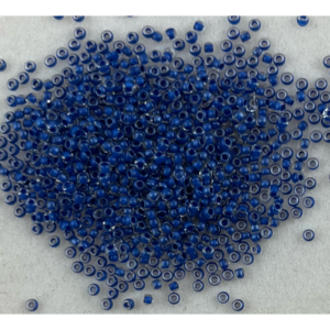 TOHO Seedbeads 11/0, NR 547  Mörk Blå Crystal Colour Line