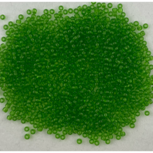 TOHO Seedbeads 11/0, 7  Grön Transparent  NR 7