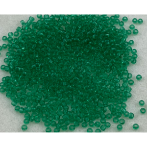 TOHO Seedbeads 11/0, Tranparent Strand Grön NR 72