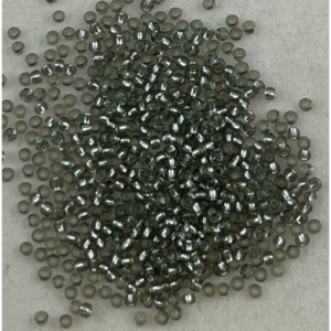 TOHO Seedbeads 11/0, Mörk Grå Silver Line NR 802S