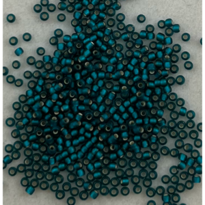 TOHO Seedbeads 11/0,   NR 809  Silver Line Teal