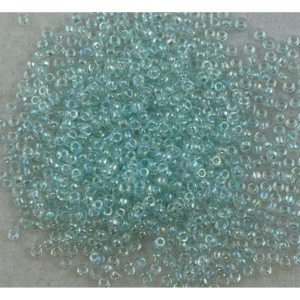TOHO Seedbeads 11/0,   NR 812B   Ljus Turkos Crystal Colour Line Iris