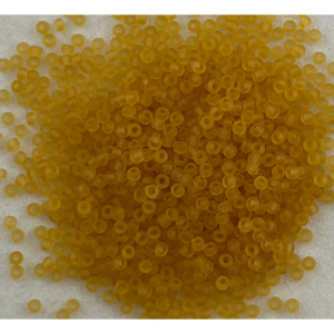 TOHO Seedbeads 11/0, NR 855F    Gyllen Transparent Frost