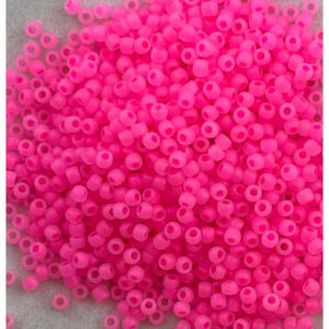 TOHO Seedbeads 11/0, NR 910F  Rosa Transparent Frost