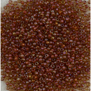 TOHO Seedbeads 11/0, Inside-Color Jonquil/BrickRed