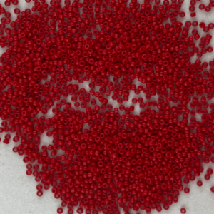 TOHO Seedbeads 15/0, 45  Opauqe Pepper Red CA 10 GRAM