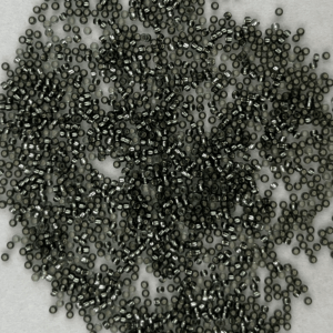 TOHO Seedbeads 15/0,  NR 802S  Mörk Grå Silver Line CA 10 GRAM
