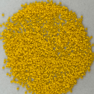 TOHO Seedbeads 15/0,  NR 82 Mörk Gul Opaque CA 10 GRAM