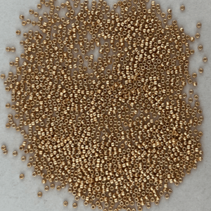 TOHO Seedbeads 15/0,  NR  PF551  GALVANIZED GOLD ROSE CA 10 GRAM