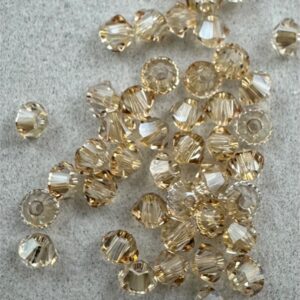 Bicone 3mm SW-BI-3-46, Crystal Golden