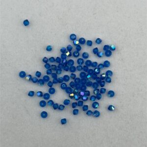 Bicone 3mm SW-BI-3-6, Capri Blue Ab