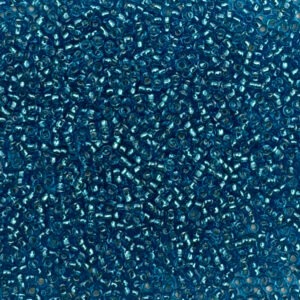 TOHO 15/0 23B Silver Lined Dark Aqua