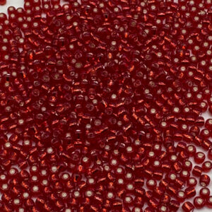 TOHO Seedbeads 11-25C  Silver-Lined Ruby